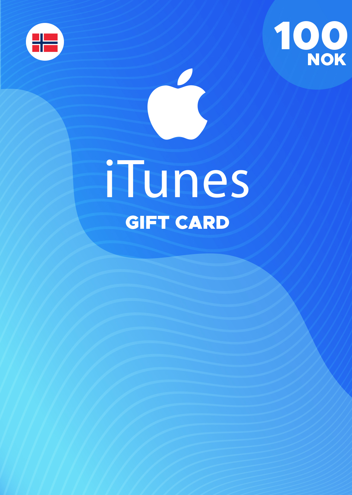 Apple iTunes Gift Card 100 NOK NORWAY