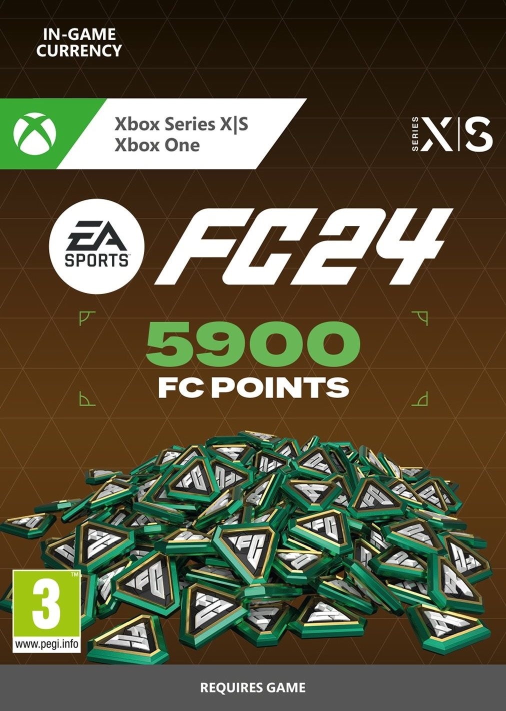 EA SPORTS FC 24 - 5900 Ultimate Team Points (Xbox One/Series X|S)
