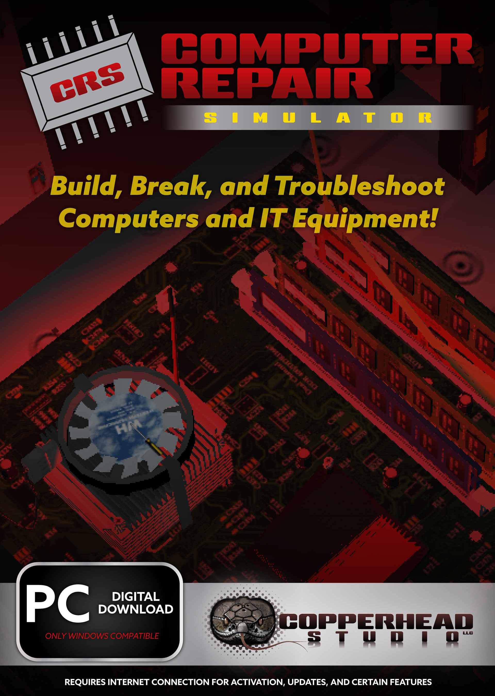 Computer Repair Simulator Official website
