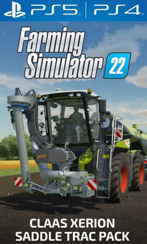 Farming Simulator 22 CLAAS XERION SADDLE TRAC Pack (DLC) (PS4/PS5) PSN