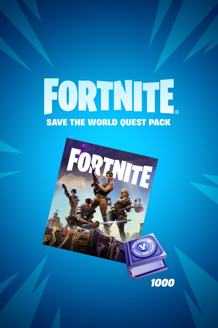 Fortnite - Save the World Quest Pack + 1000 V-Bucks Challenge