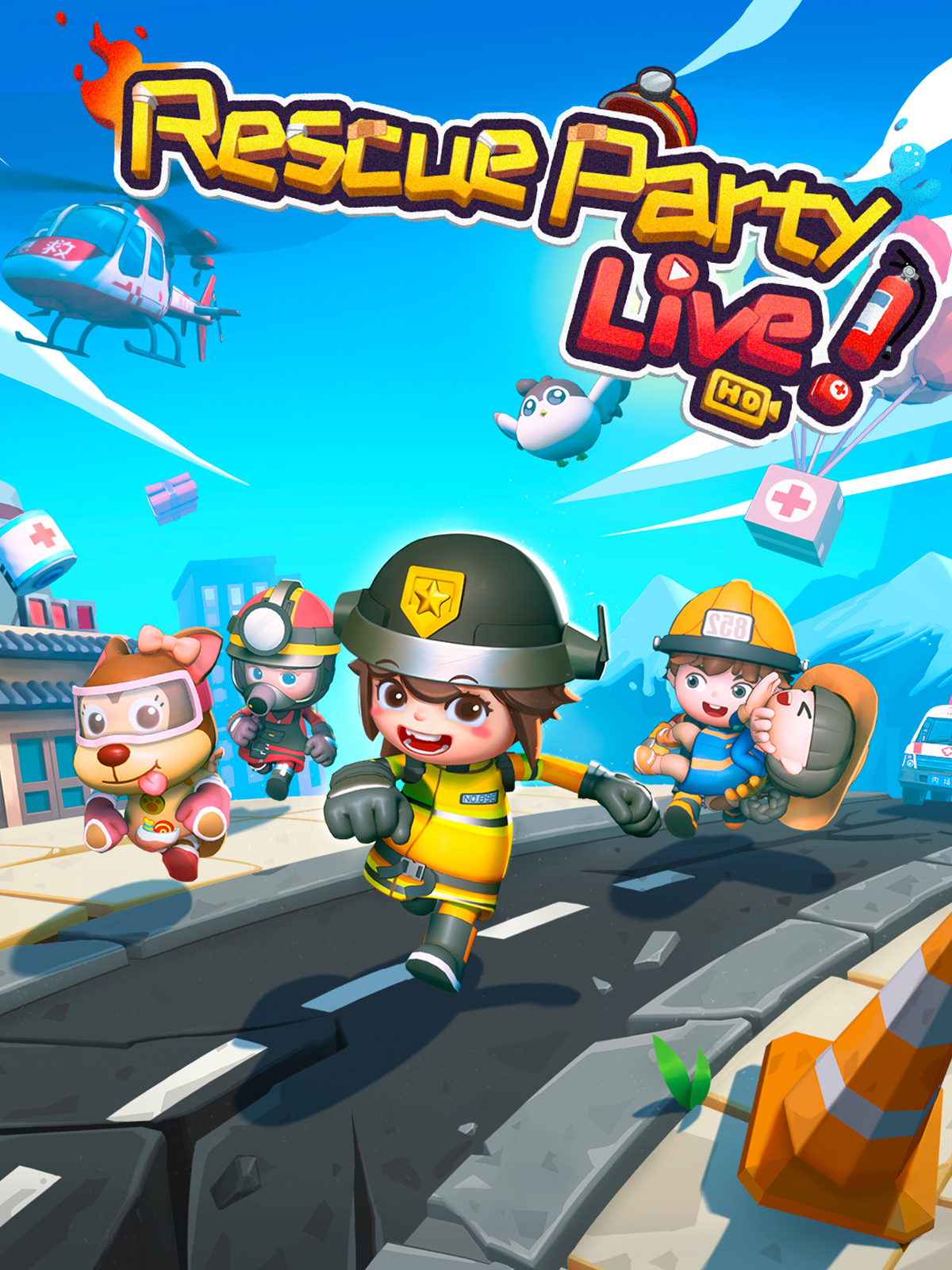 Rescue Party: Live! game cover
