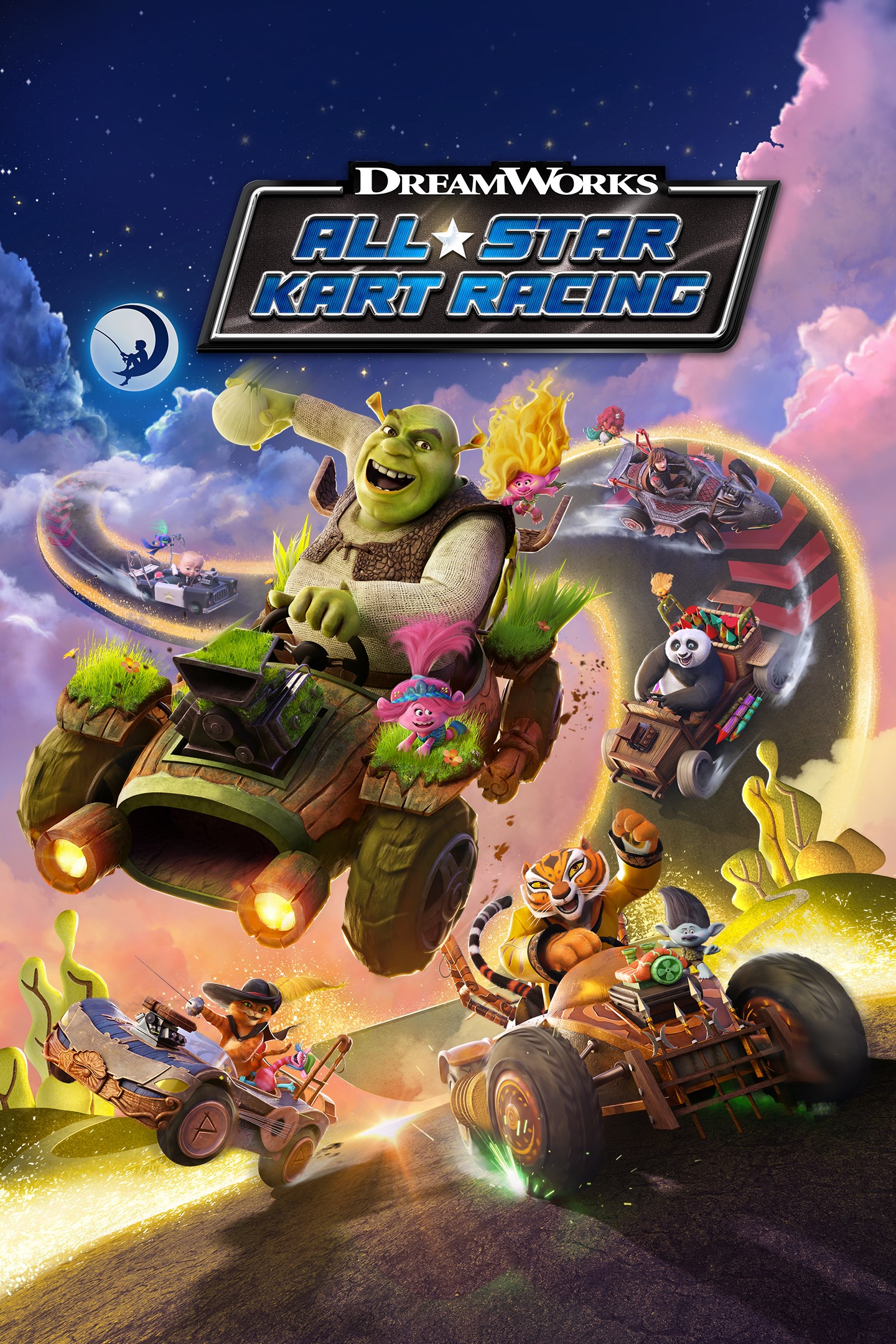 DreamWorks All-Star Kart Racing game cover