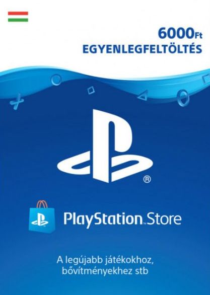 PlayStation Network Card PSN Card 6000 HUF Key