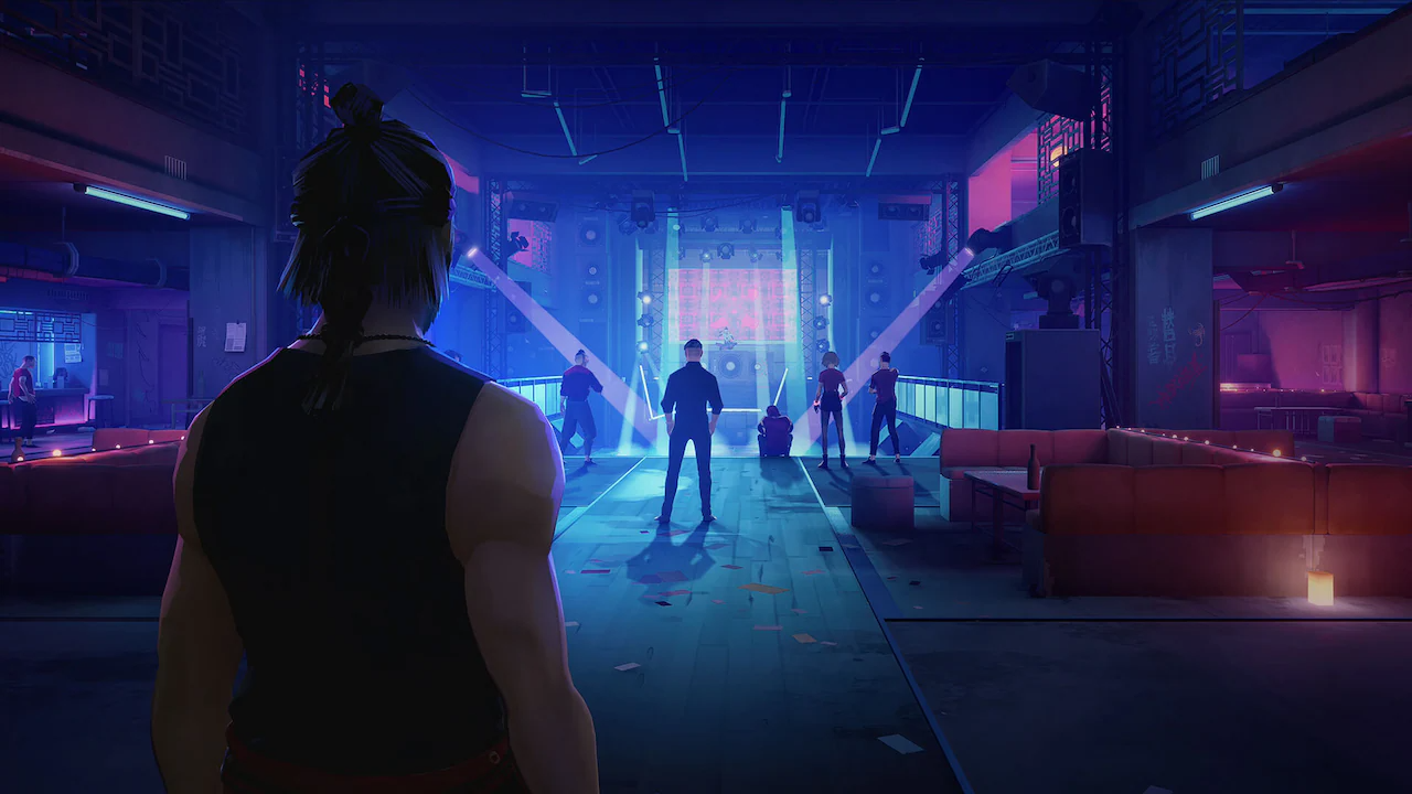 The game features detailed urban settings, from neon-lit clubs to ancient temples unlocked with Sifu Steam CD key.