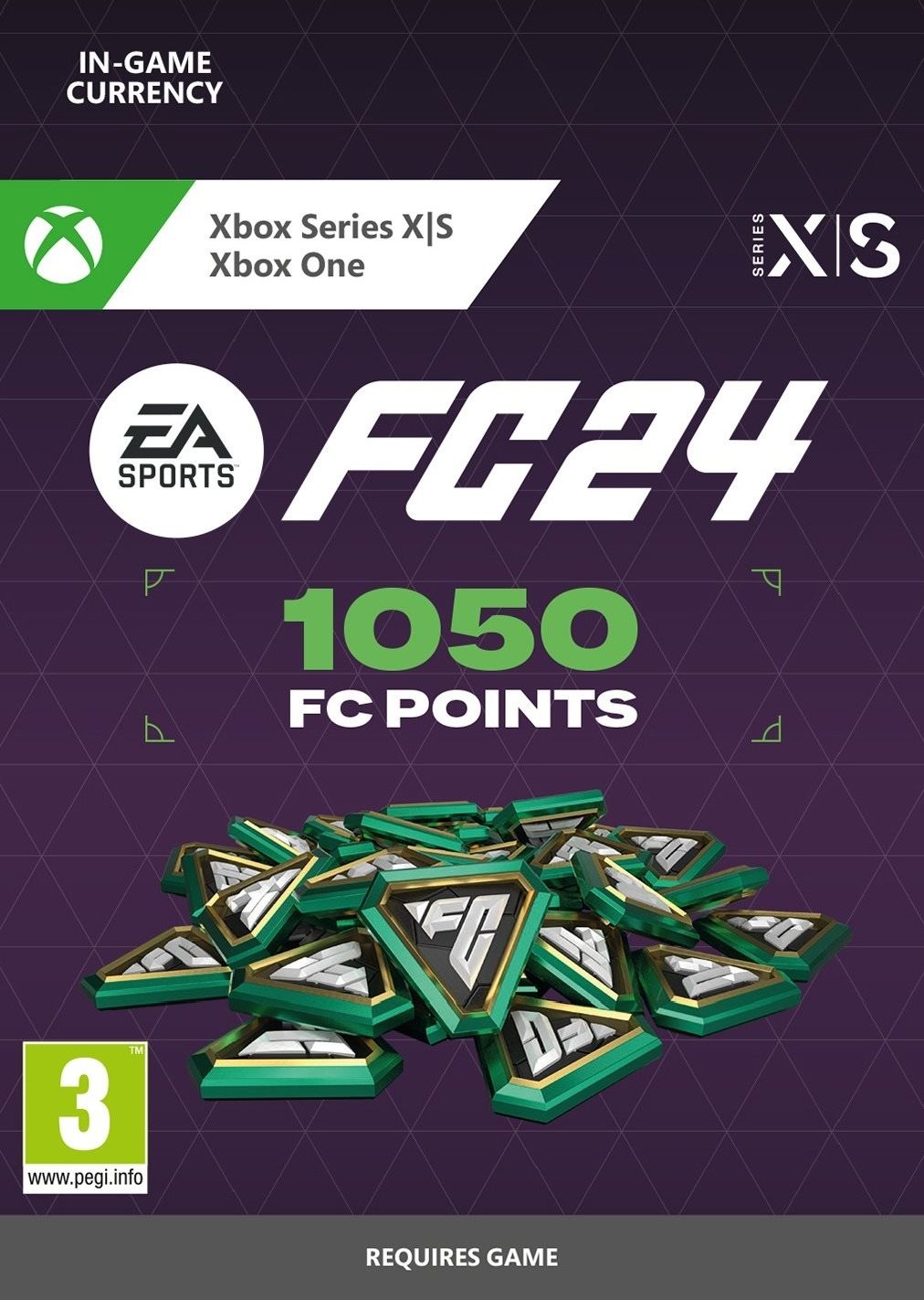 EA SPORTS FC 24 - 1050 Ultimate Team Points (Xbox One/Series X|S)