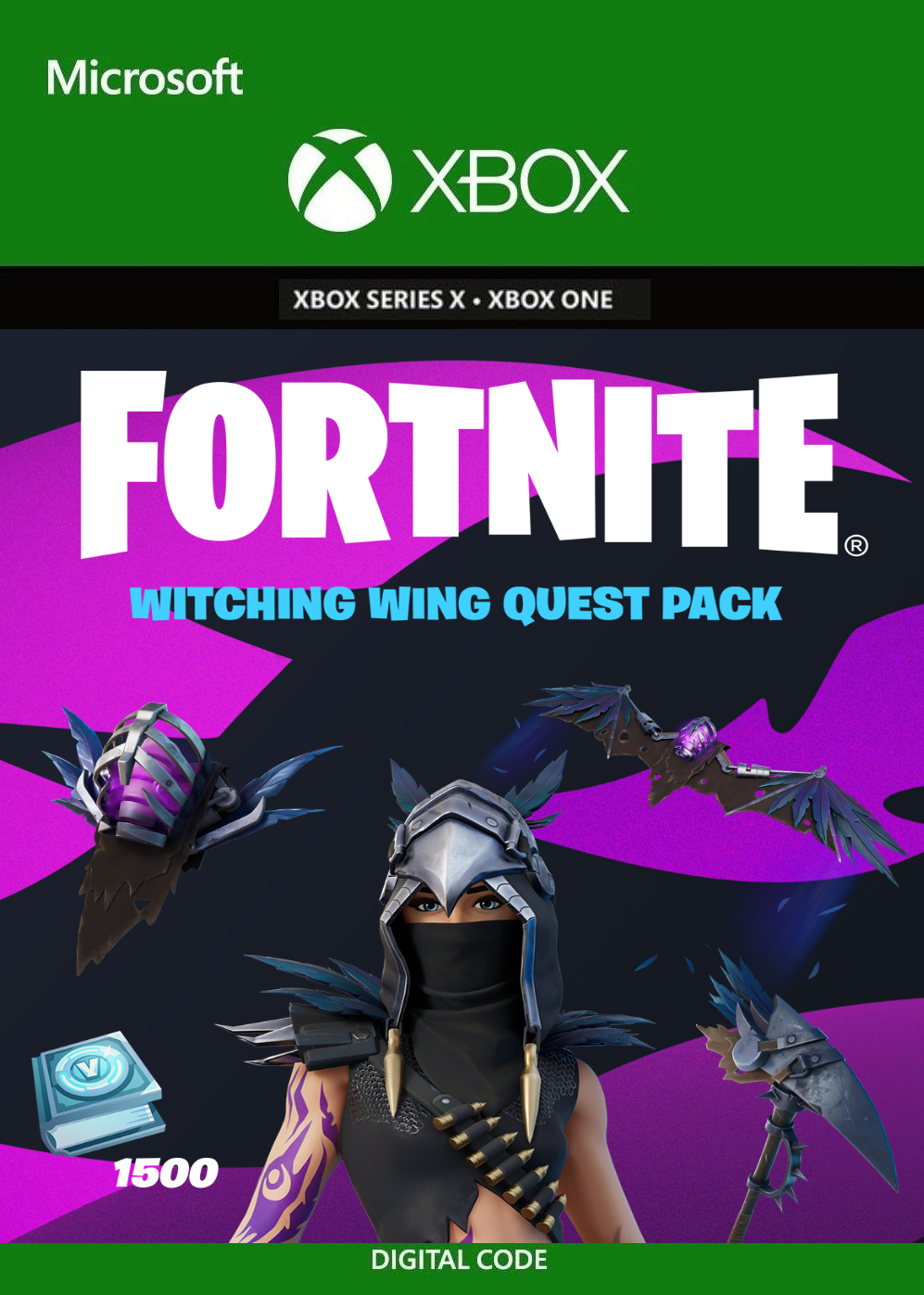 Fortnite - Witching Wing Quest Pack + 1500 V-Bucks Challenge