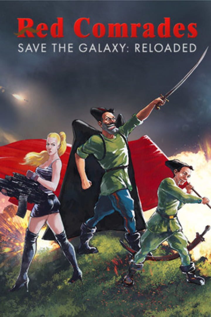 Red Comrades Save the Galaxy: Reloaded game cover