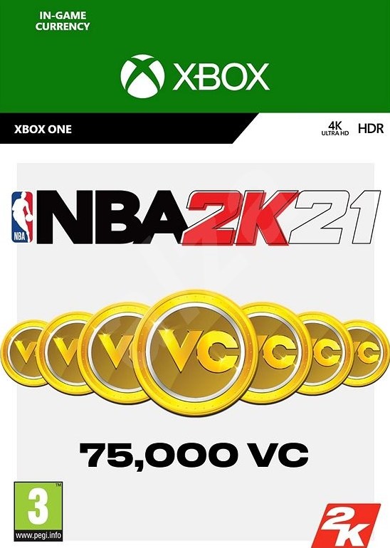 NBA 2K21: 75000 VC