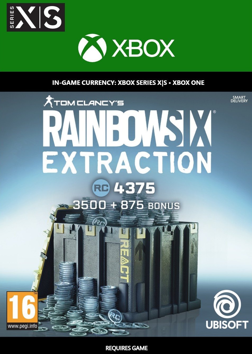Tom Clancy's Rainbow Six Extraction: 4375 REACT Credits