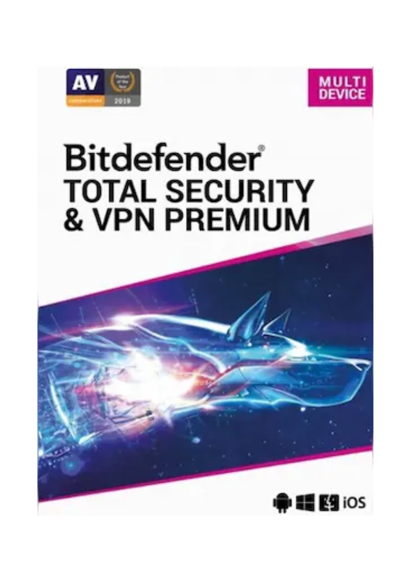 Bitdefender Total Security + Premium VPN 5 Device 2 Year Key GLOBAL