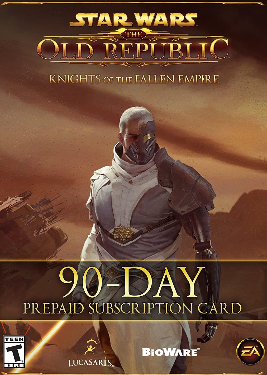 Star Wars: The Old Republic - 90-day Pre-paid Time Card