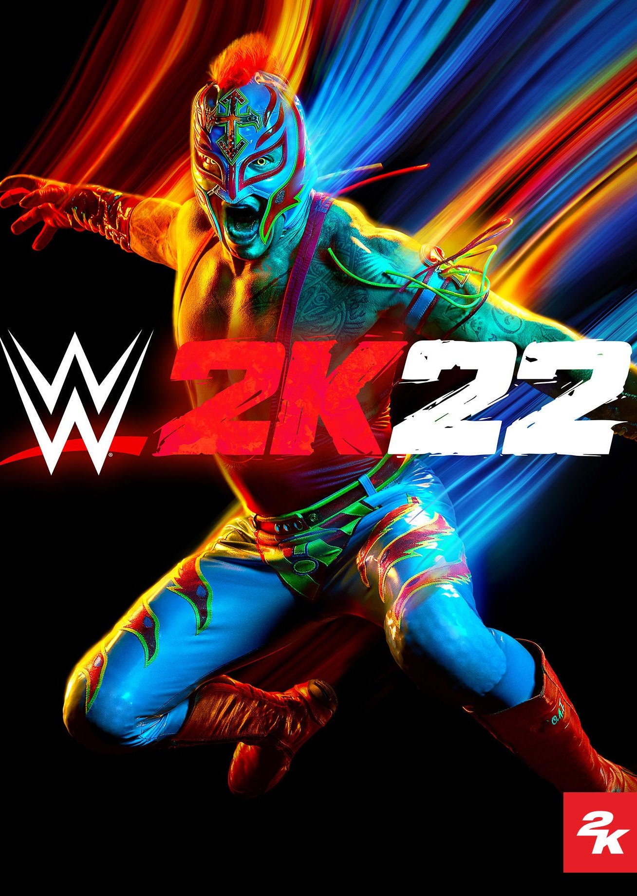 WWE 2K22 game cover