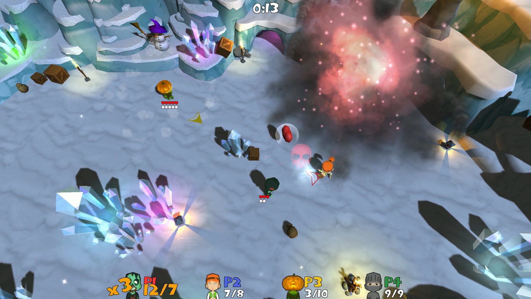 Arte de Super Snow Fight