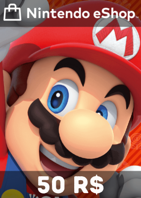 Nintendo eShop Card 50 BRL
