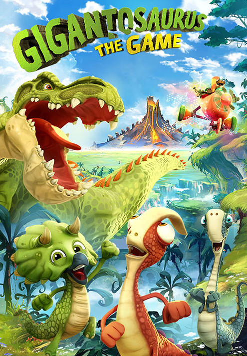 Gigantosaurus The Game game cover
