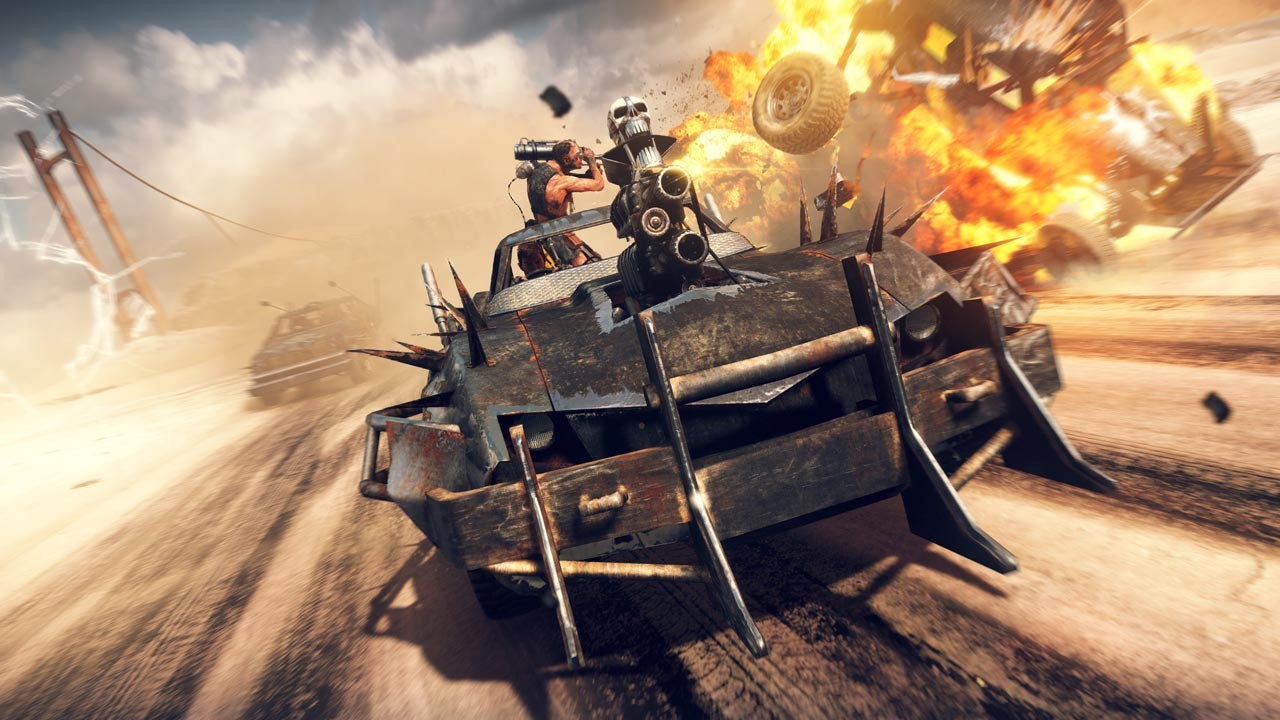 Mad Max features intense vehicular combat.