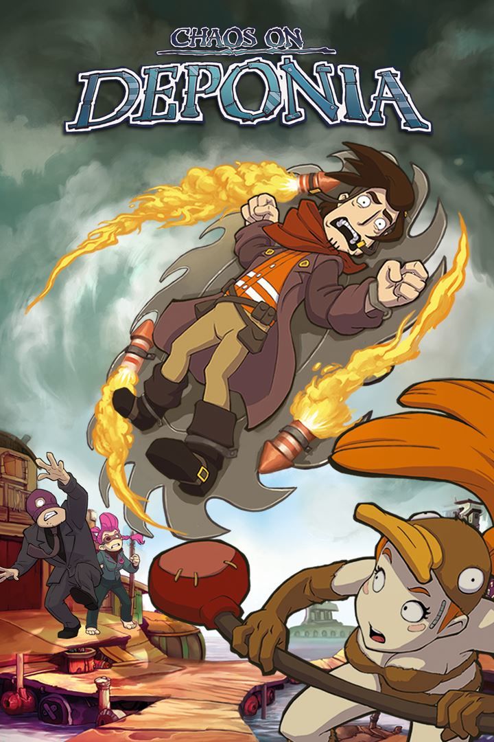 Chaos on Deponia game cover
