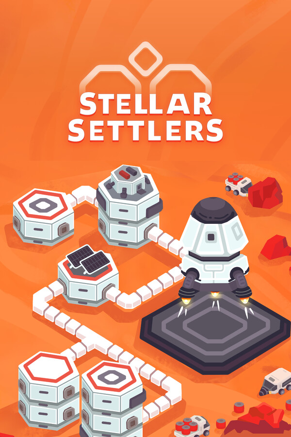 Stellar Settlers: Space Base Builder game cover