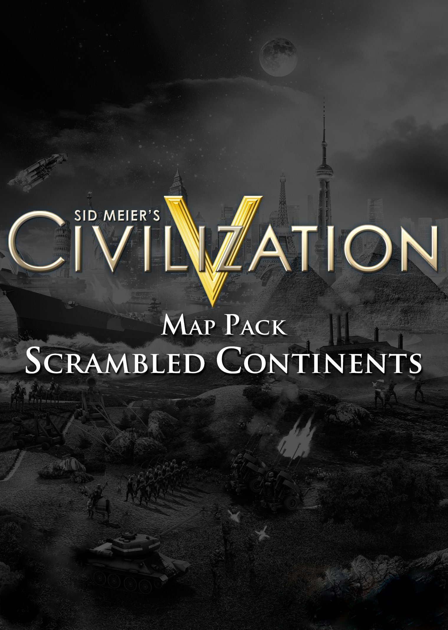 Sid Meier's Civilization V Map Pack: Scrambled Continents