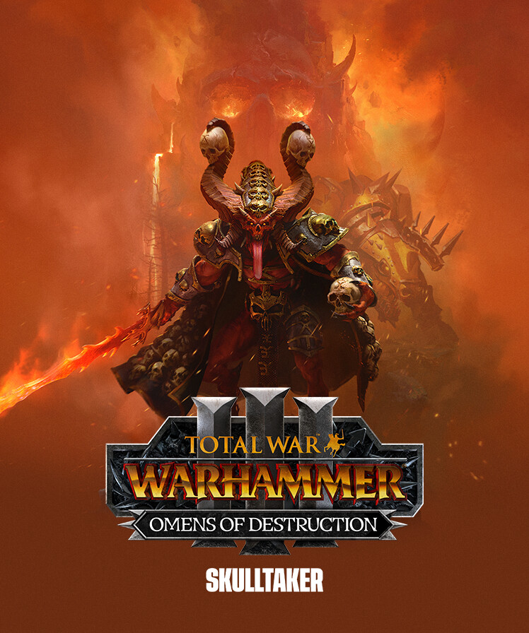 Total War: WARHAMMER III - Skulltaker – Omens of Destruction (DLC) Steam Key (PC) LATAM