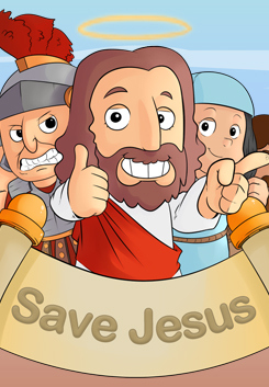 Save Jesus game cover