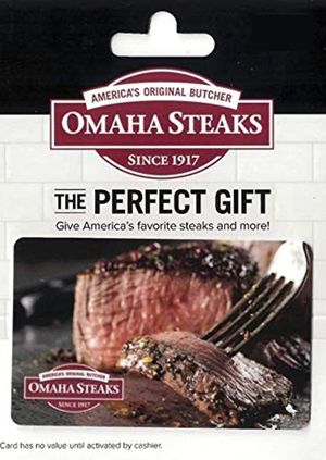 Omaha Steaks Gift Card 75 USD UNITED STATES
