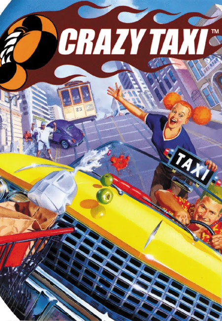 Crazy Taxi game cover