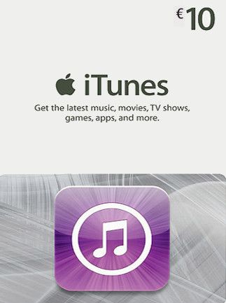 Apple iTunes Gift Card 10 EUR BELGIUM