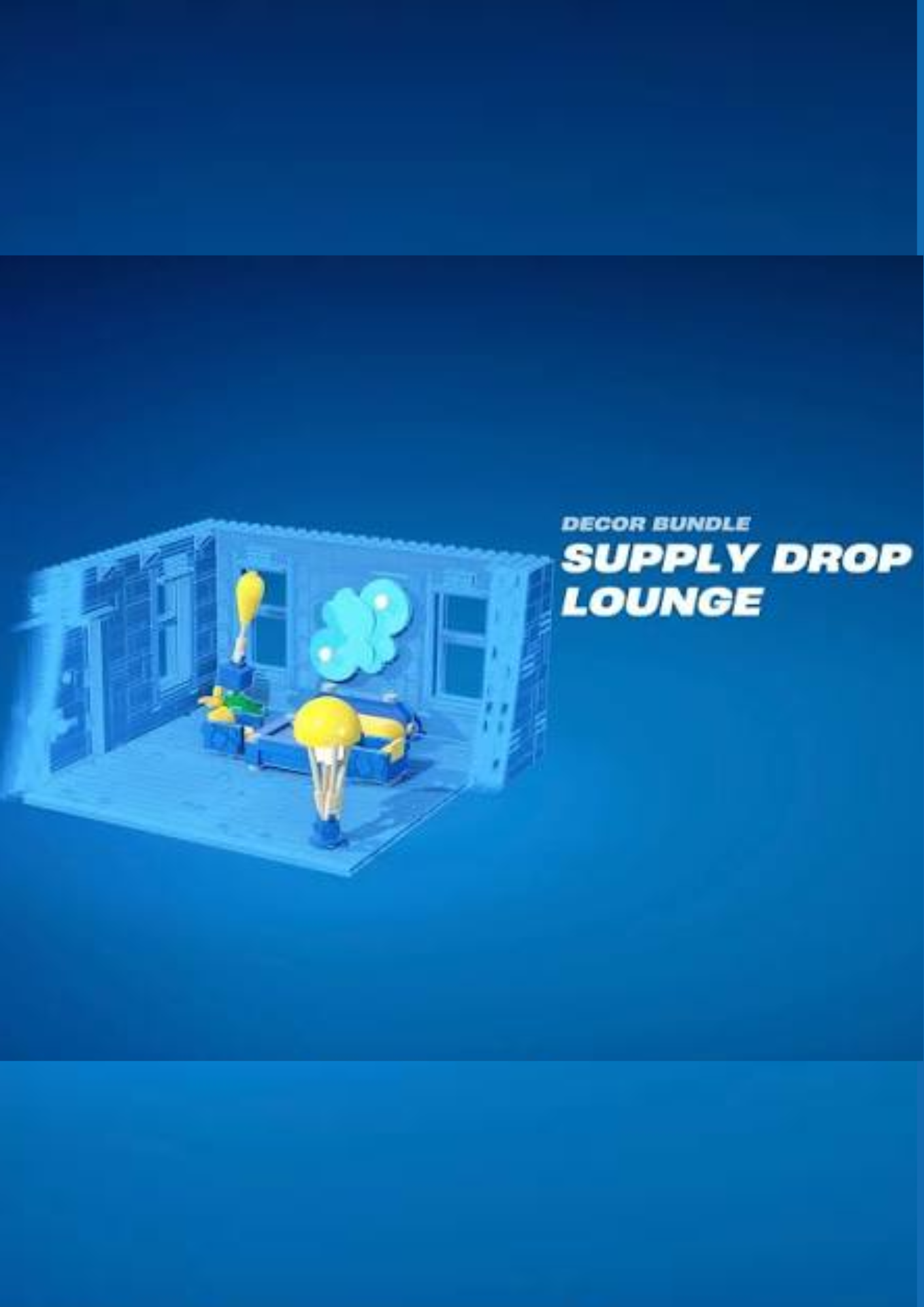 Fortnite - Supply Drop Lounge LEGO Decor Pack (DLC)