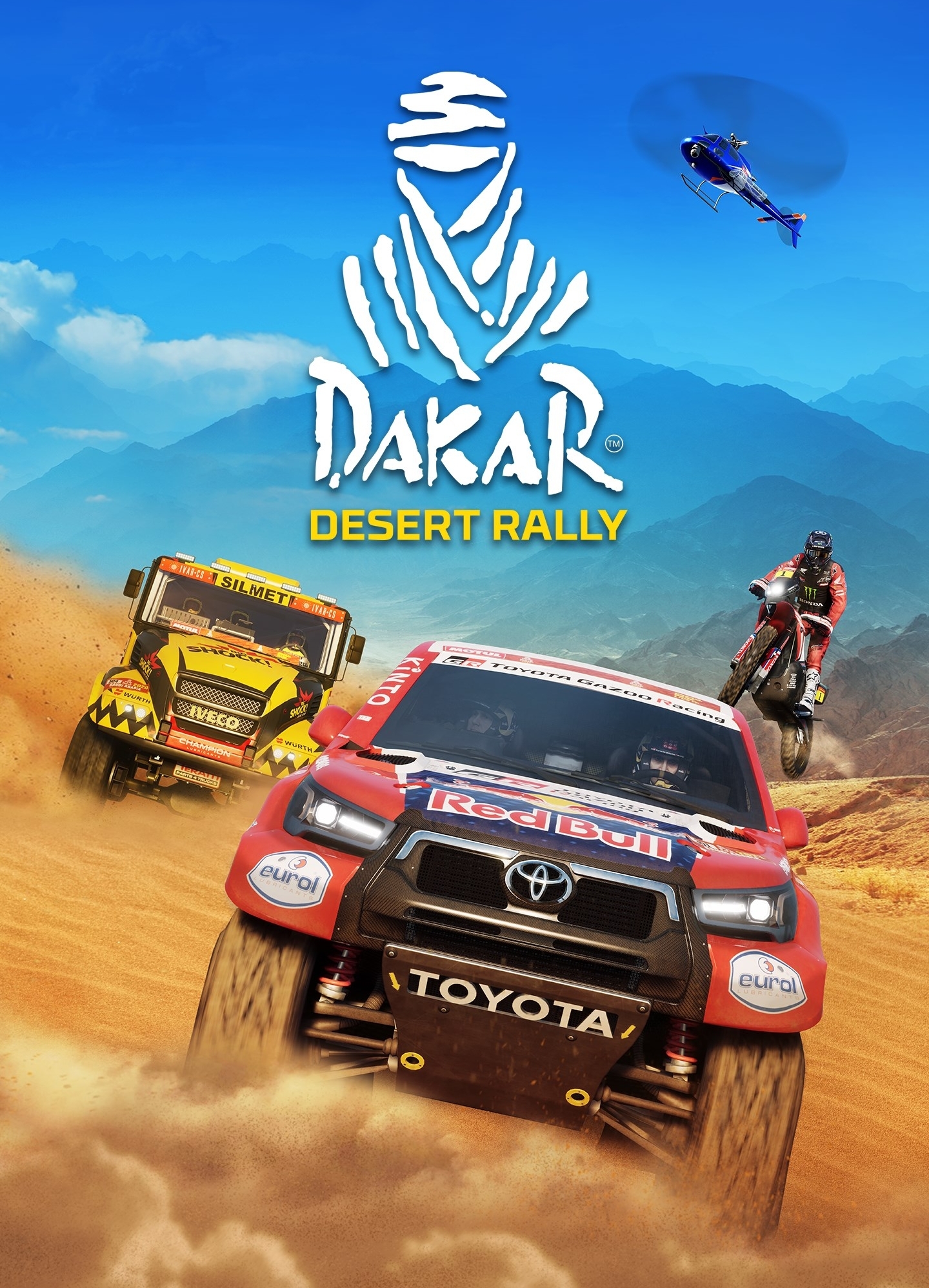 Dakar Desert Rally game cover