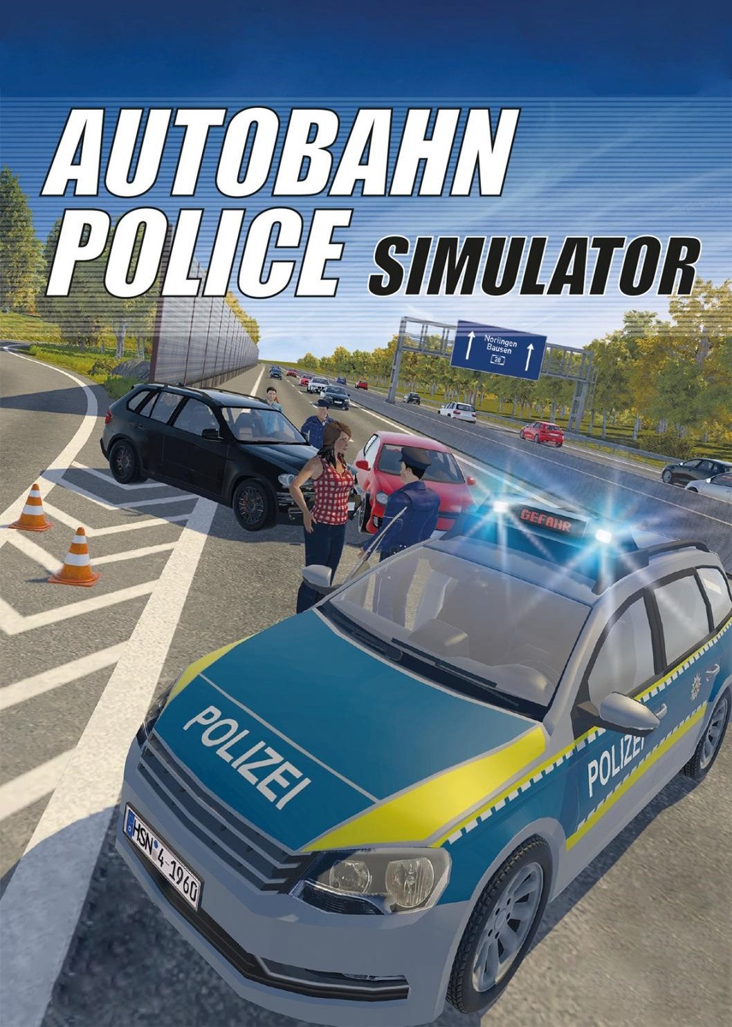 Autobahn Police Simulator game cover