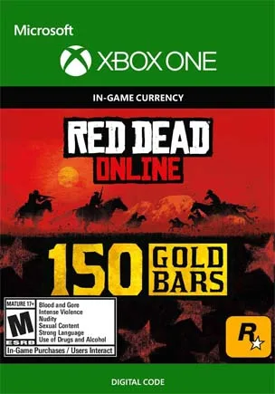Red Dead Redemption 2 Online 150 Gold Bars