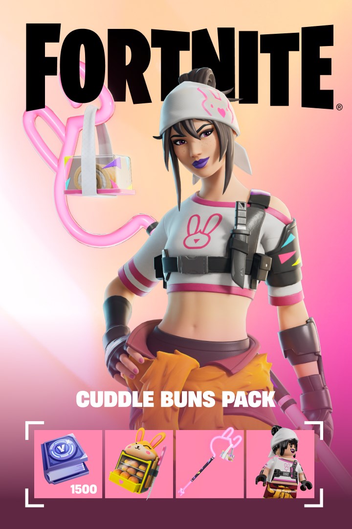 Fortnite - Cuddle Buns Pack + 1,500 V-Bucks Challenge