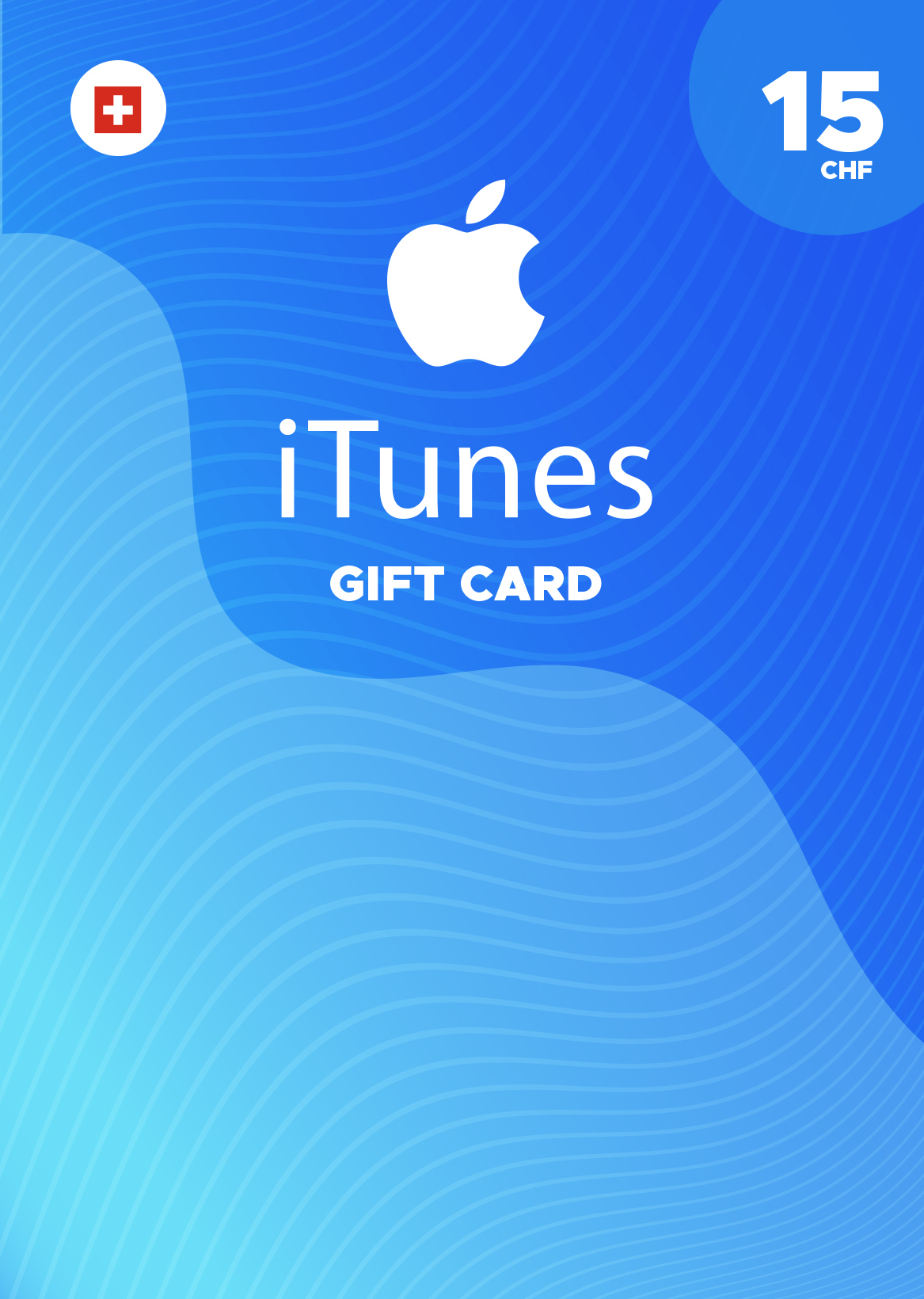 Apple iTunes Gift Card 15 CHF SWITZERLAND