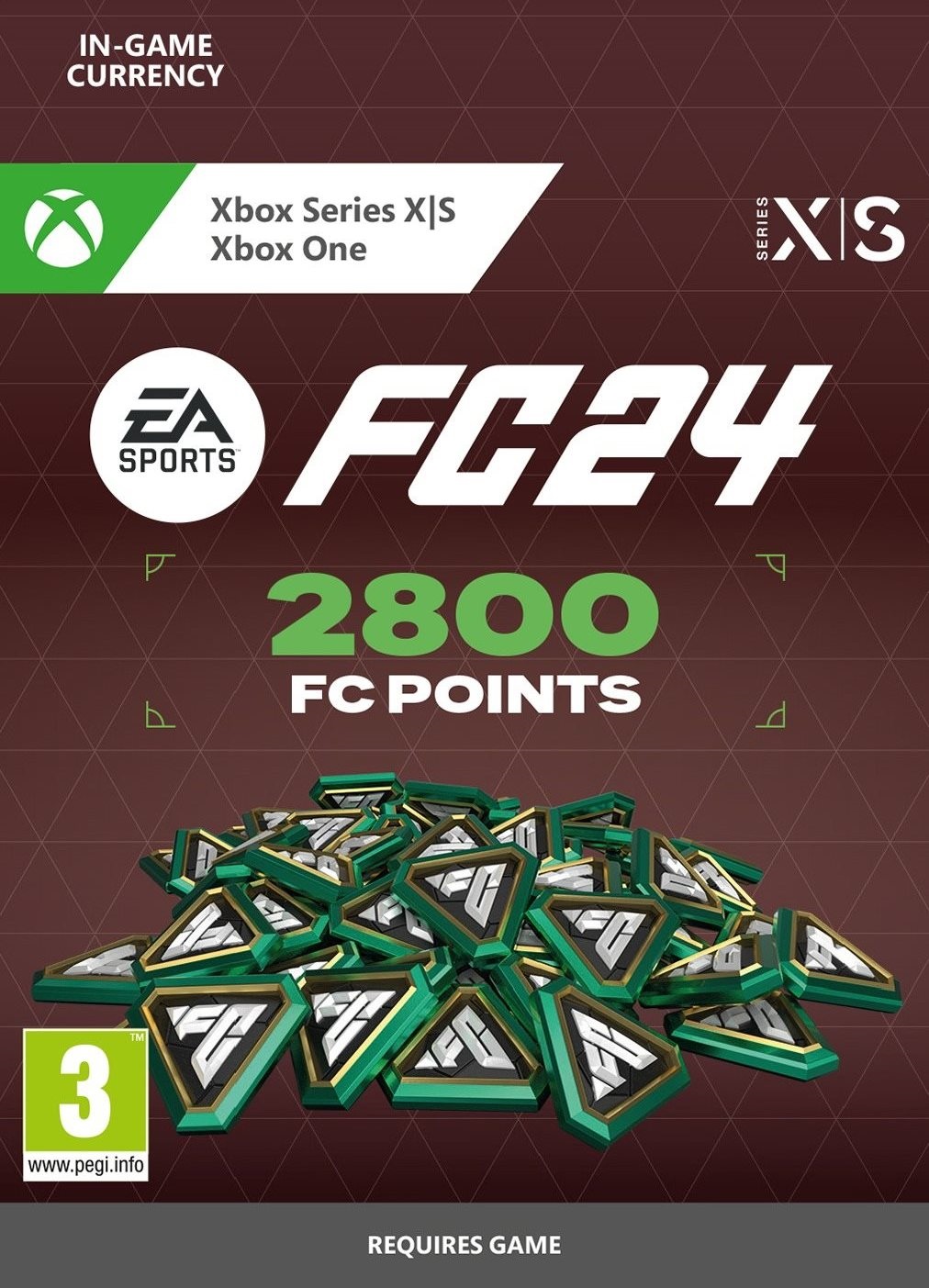 EA SPORTS FC 24 - 2800 Ultimate Team Points (Xbox One/Series X|S)