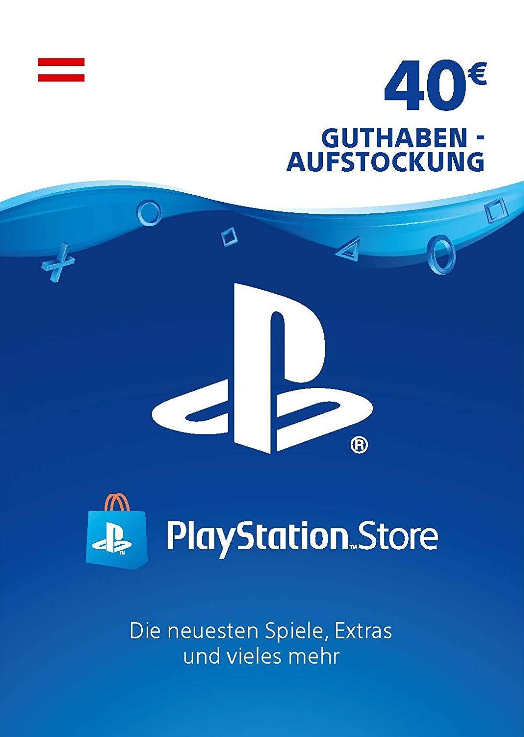 PlayStation Network Card 40 EUR (AT)