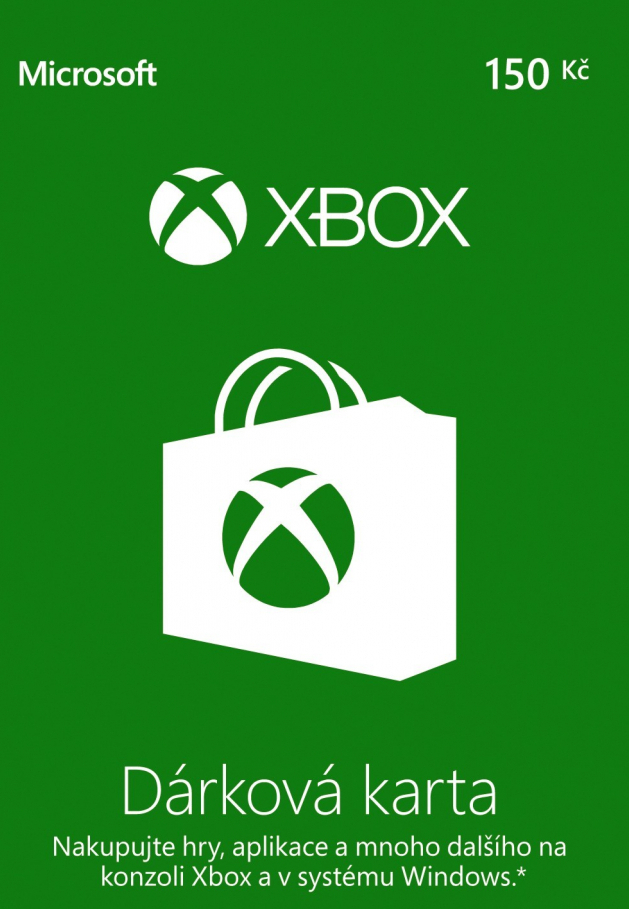Xbox Live Gift Card 150 CZK (CZ)