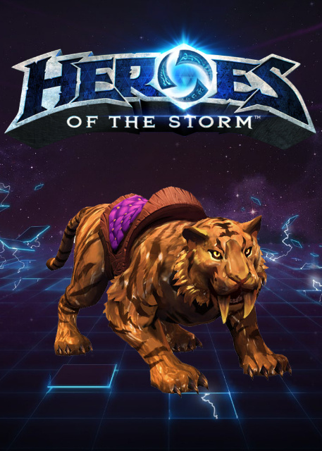Heroes of the Storm - Golden Tiger Mount (DLC)