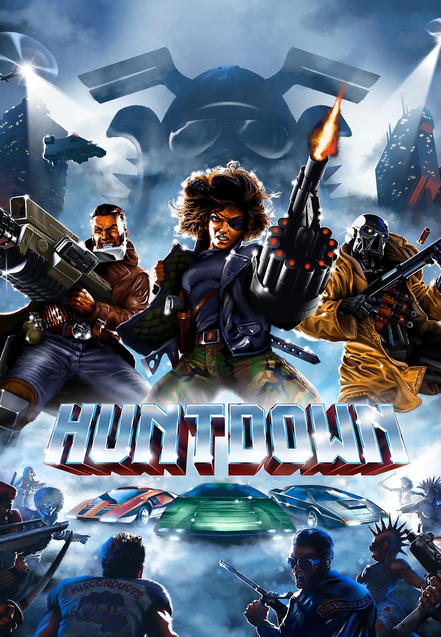 HUNTDOWN game cover