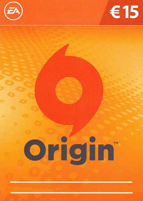 EA Origin Cash Card 15 EUR