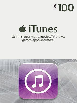 Apple iTunes Gift Card 100 EUR BELGIUM