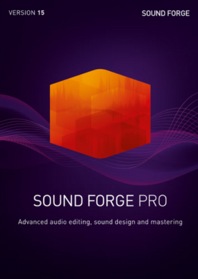 MAGIX Sound Forge Pro 15 Official Website Cover