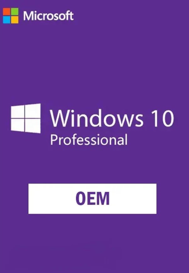 Microsoft Windows 10 OEM Professional