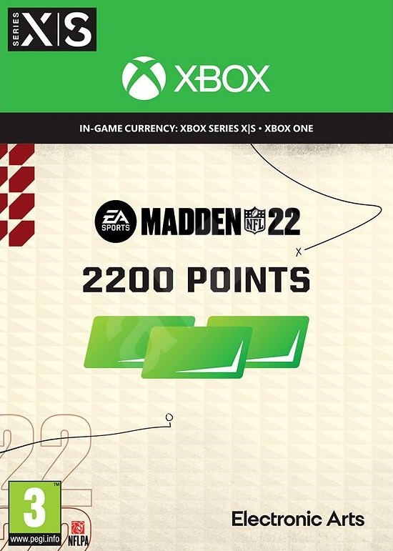 MADDEN NFL 22 - 2200 Madden Points
