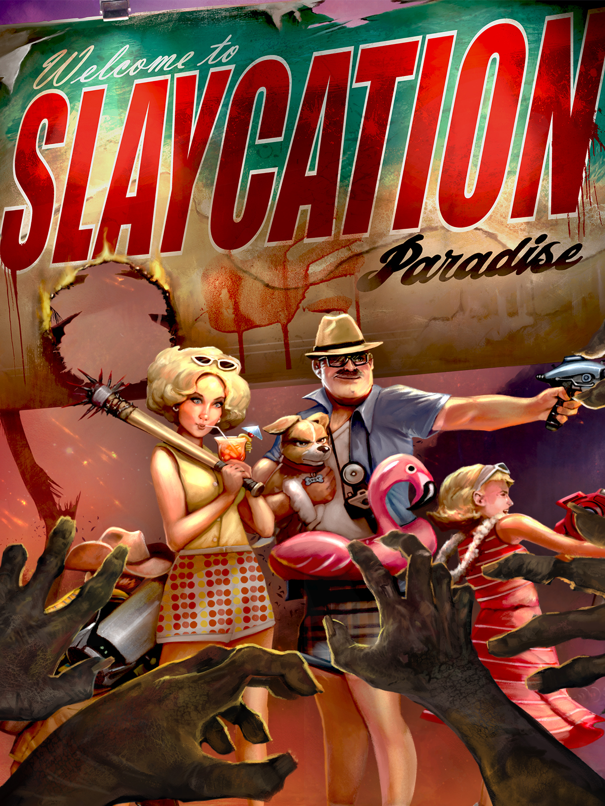Slaycation Paradise game cover