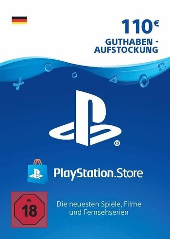 PlayStation Network Card 110 EUR (DE)