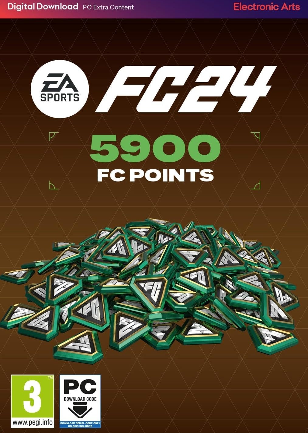 EA SPORTS FC 24 - 5900 Ultimate Team Points (PC)
