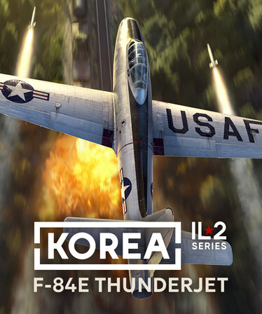 Korea. IL2 Series: F-84E Thunderjet Collectors Plane (DLC) Steam Key (PC) GLOBAL