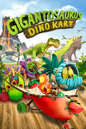 Gigantosaurus: Dino Kart game cover